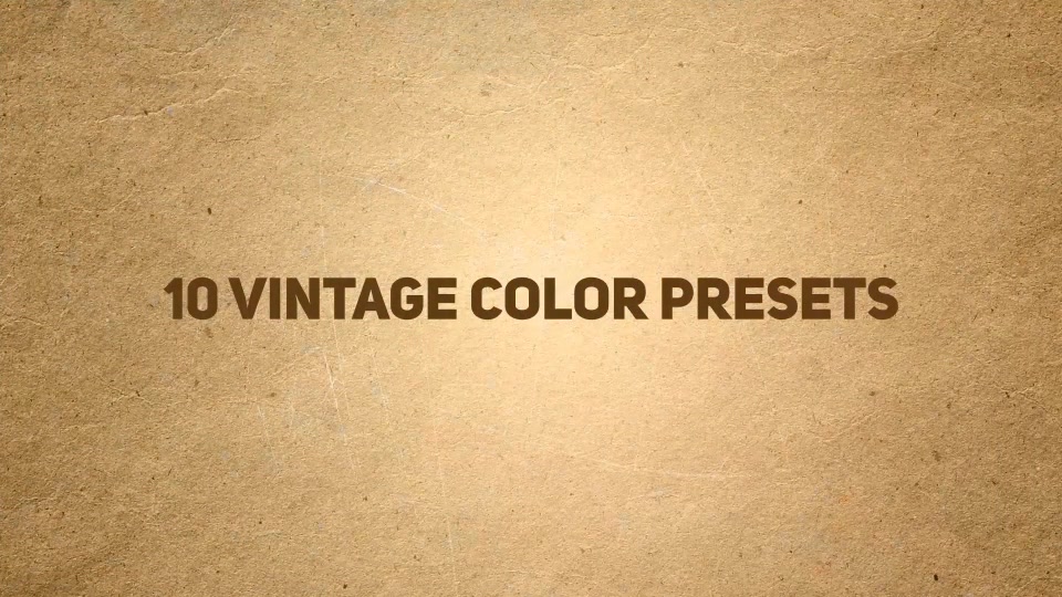 Vintage Animation Pack - Download Videohive 10050370