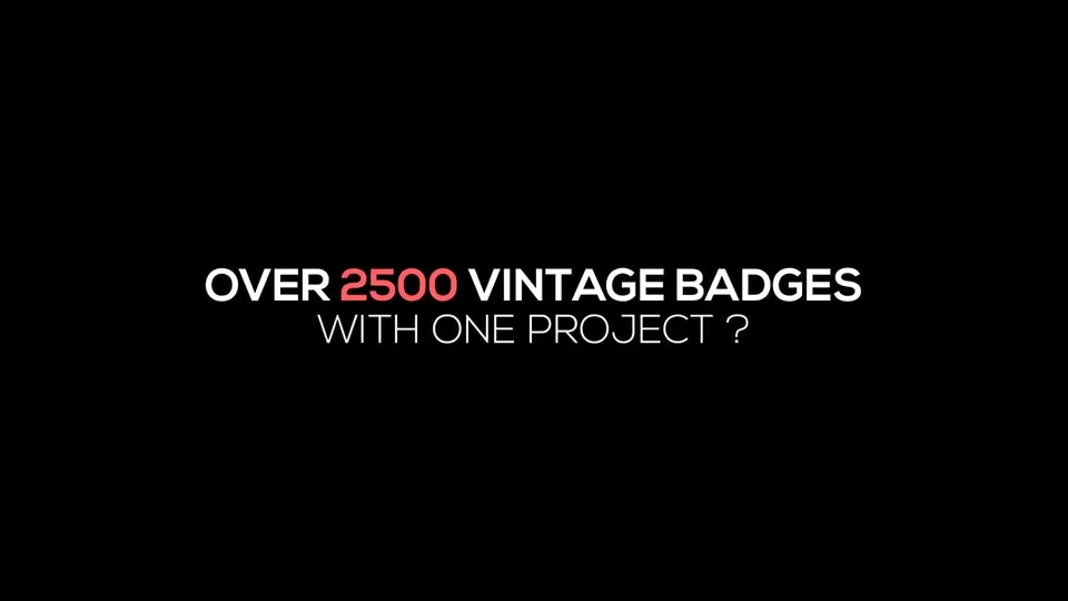 Vintage Badges Builder - Download Videohive 15623438