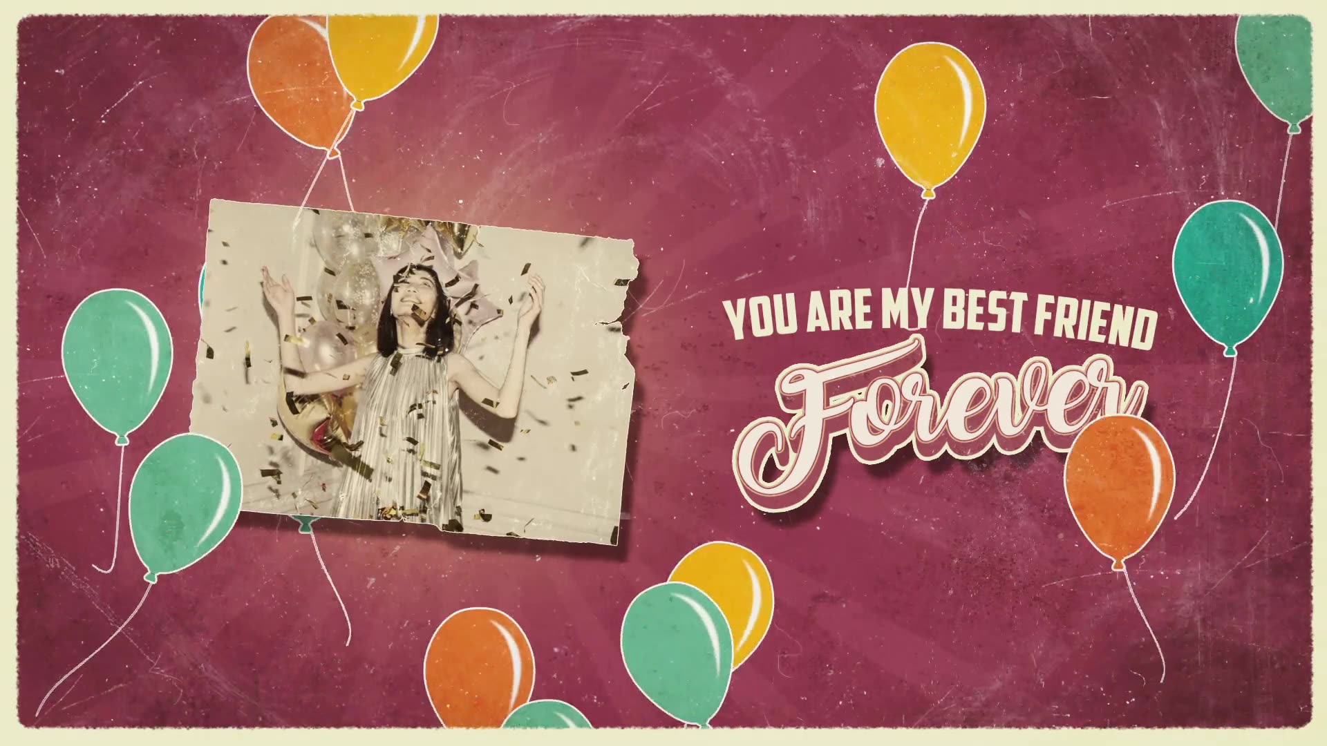 Vintage Birthday Wishes Videohive 33967007 After Effects Image 3