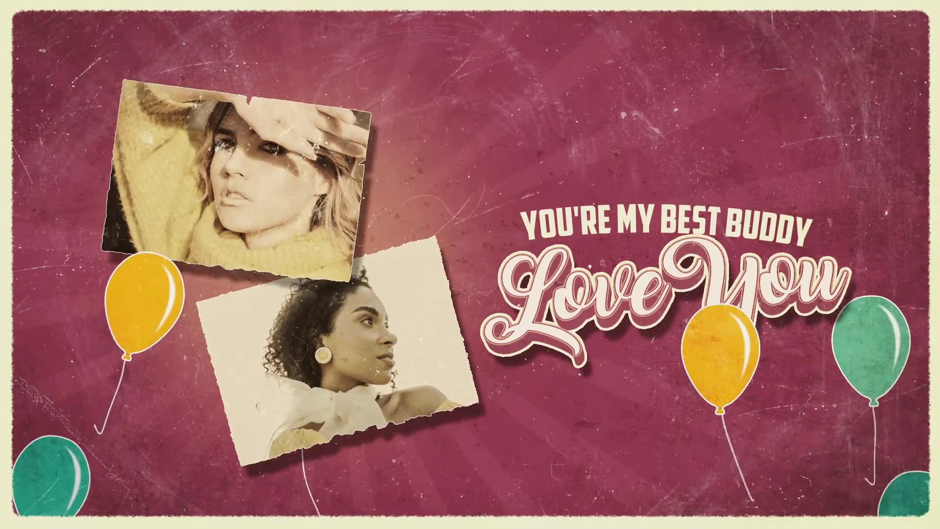 Vintage Birthday Wishes Videohive 33967007 After Effects Image 6