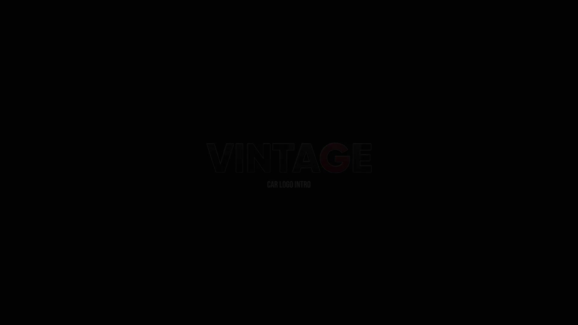 Vintage Car Logo Intro Videohive 35503314 After Effects Image 6