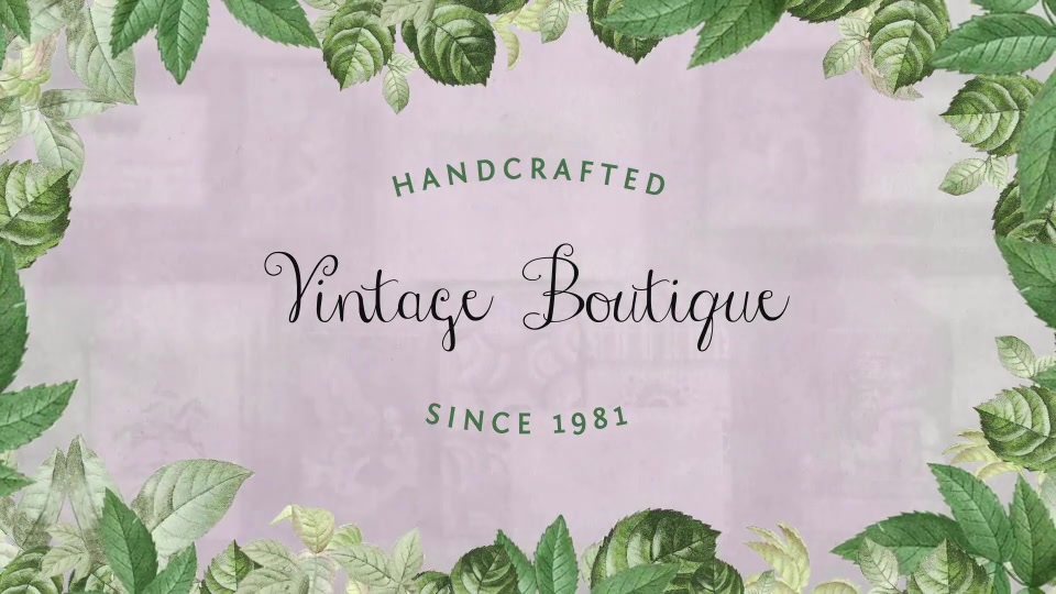 Vintage Floral Vignettes - Download Videohive 10679461