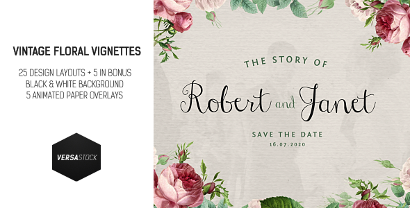 Vintage Floral Vignettes - Download Videohive 10679461