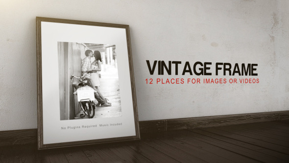 Vintage Frame Gallery - Download Videohive 3786825