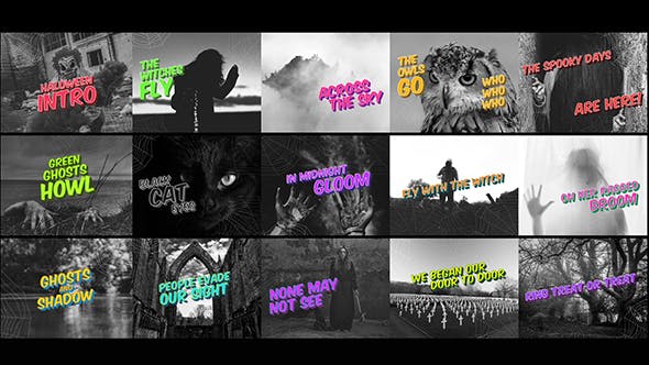 Vintage Haloween Intro - Download Videohive 20671074