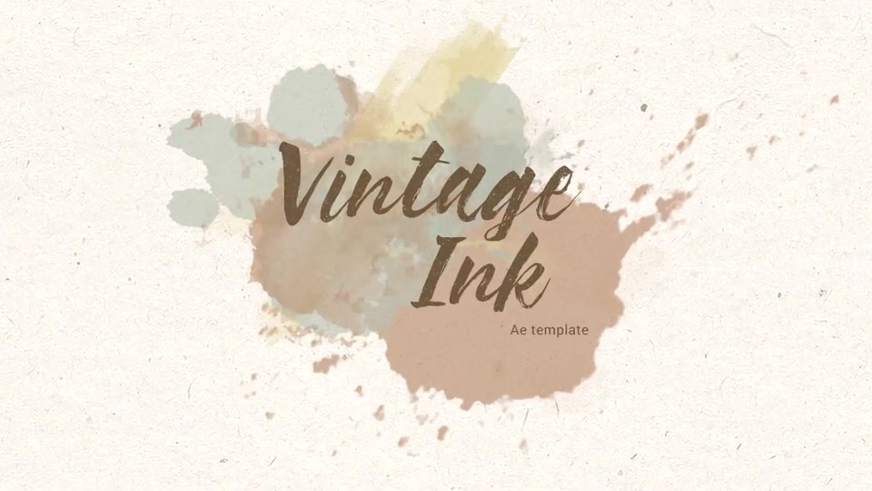 Vintage Ink - Download Videohive 19340715