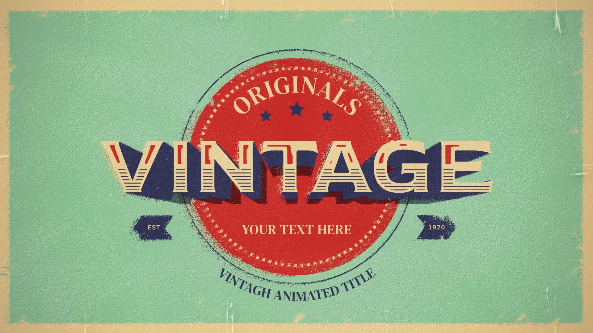 Vintage Intro Titles for After Effects Videohive 36868994 After Effects Image 2