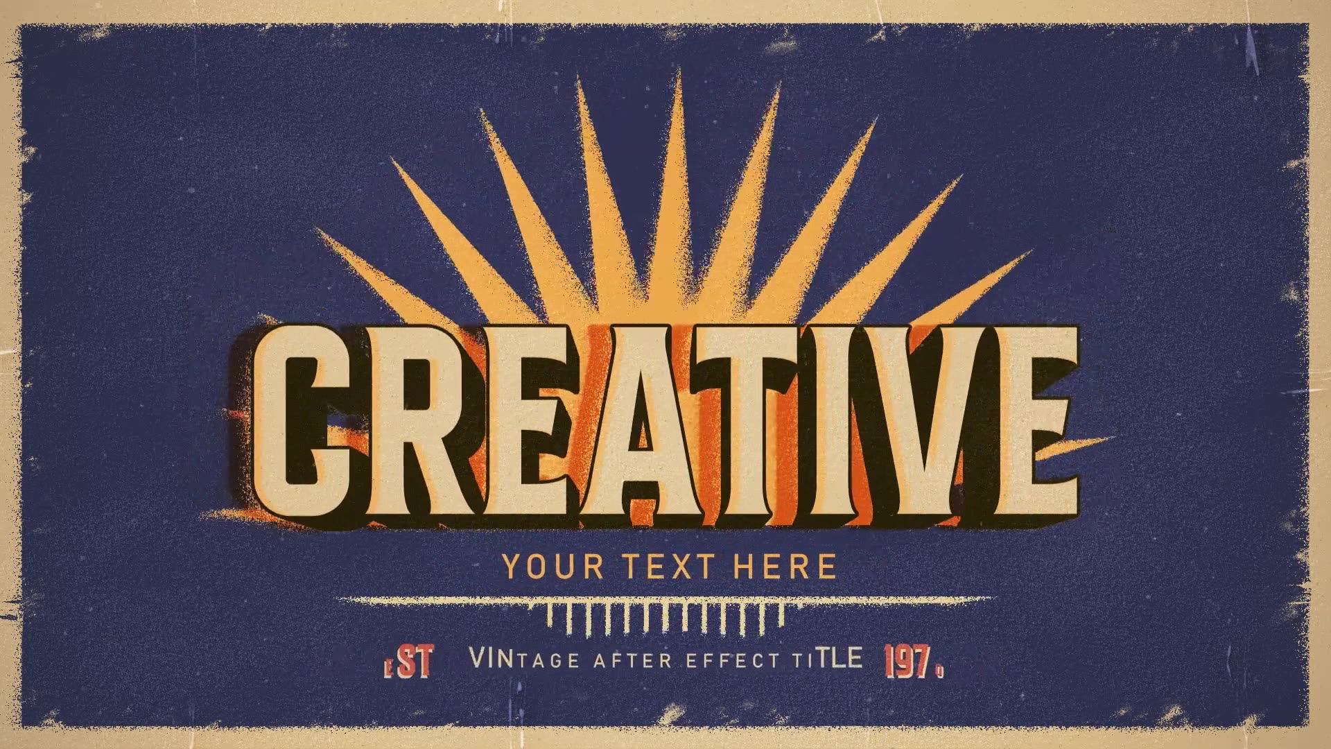 Vintage Intro Titles for After Effects Videohive 36868994 After Effects Image 3