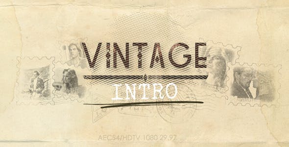 Vintage Intro - Videohive Download 5497707