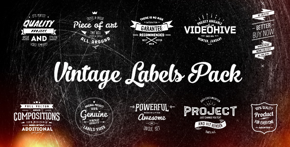 Vintage Labels - Download Videohive 6578459