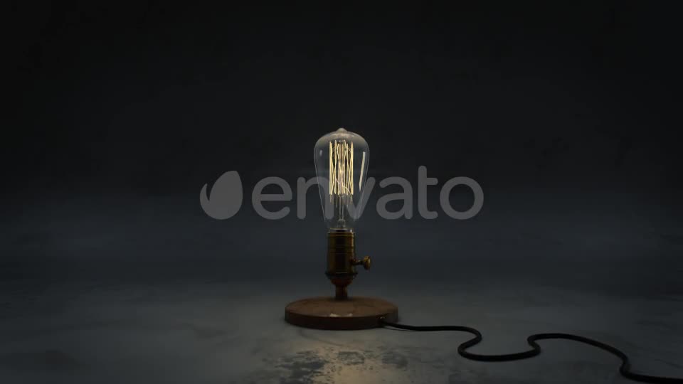 Vintage Light Bulb Explosion Logo Videohive 23738254 After Effects Image 1