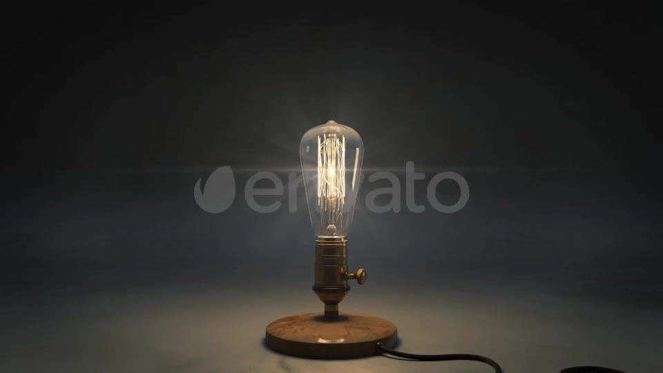 Vintage Light Bulb Explosion Logo Videohive 23738254 After Effects Image 2