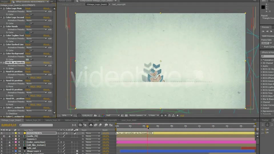 Vintage Logo Videohive 3915225 After Effects Image 11