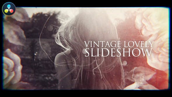 Vintage Lovely Slideshow for DaVinci Resolve - Download 31727107 Videohive