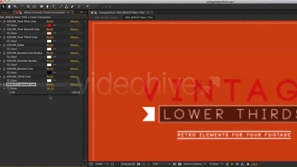 Vintage Lower Third - Download Videohive 3978835