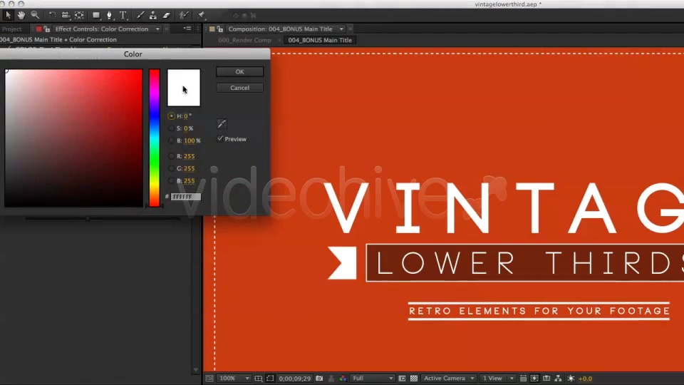 Vintage Lower Third - Download Videohive 3978835