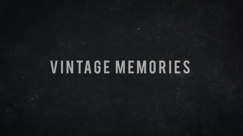 Vintage Memories Videohive 21635415 After Effects Image 1