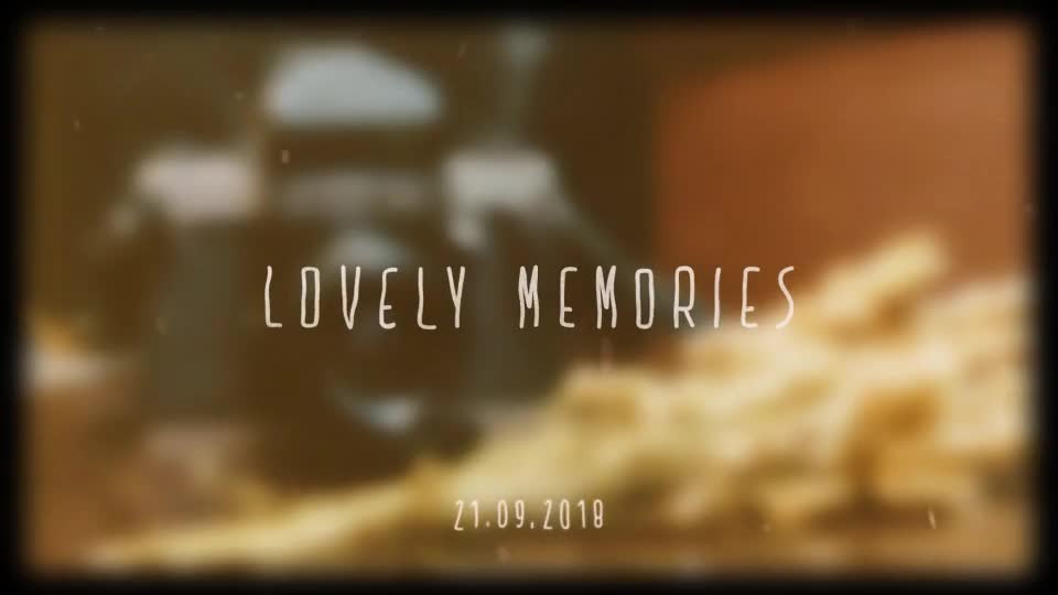 Vintage Memories Videohive 22773737 After Effects Image 1