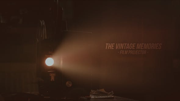 Vintage Memories Film Projector - 22162309 Videohive Download