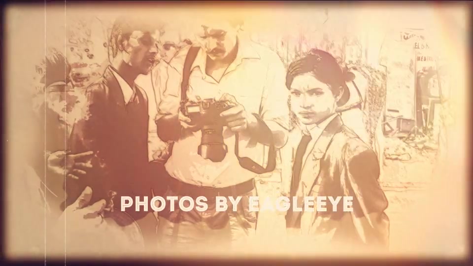 Vintage Memories Projector Photo Slideshow - Download Videohive 6904902
