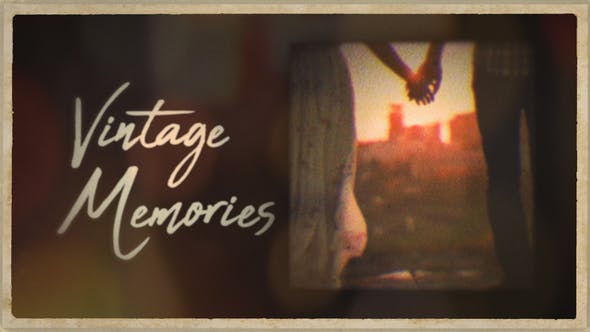 Vintage Memories - Videohive 21675776 Download