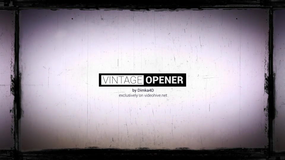 vintage opener after effects download