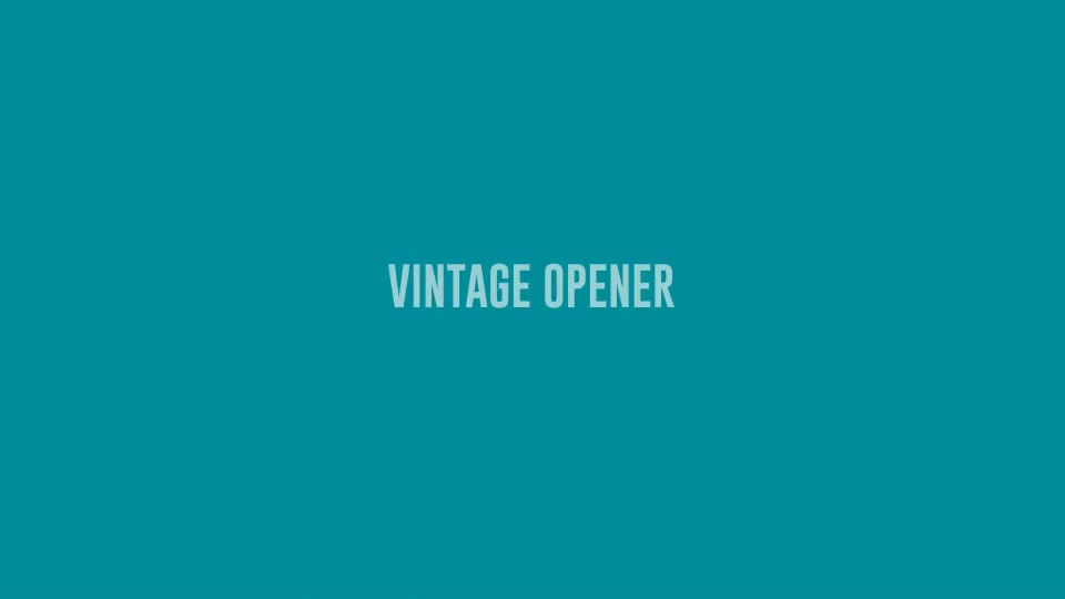 Vintage Opener - Download Videohive 9141883
