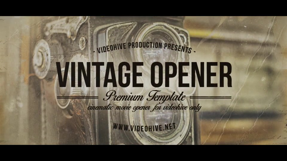 vintage opener after effects download