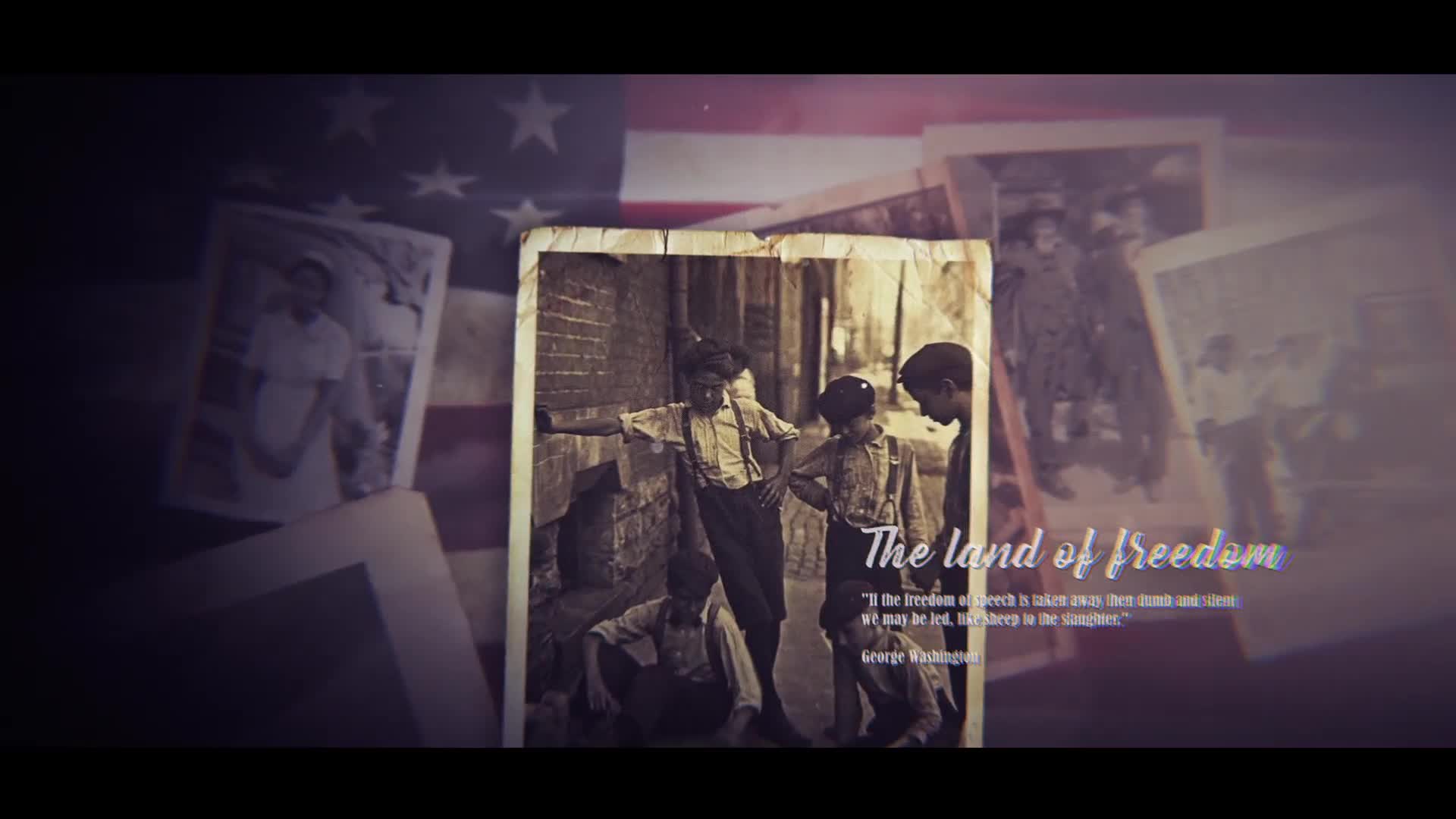 Vintage Patriotic Memories Photos & Quotes Videohive 22614201 After Effects Image 1