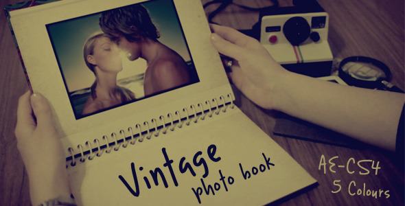 Vintage photo book - Download Videohive 531252