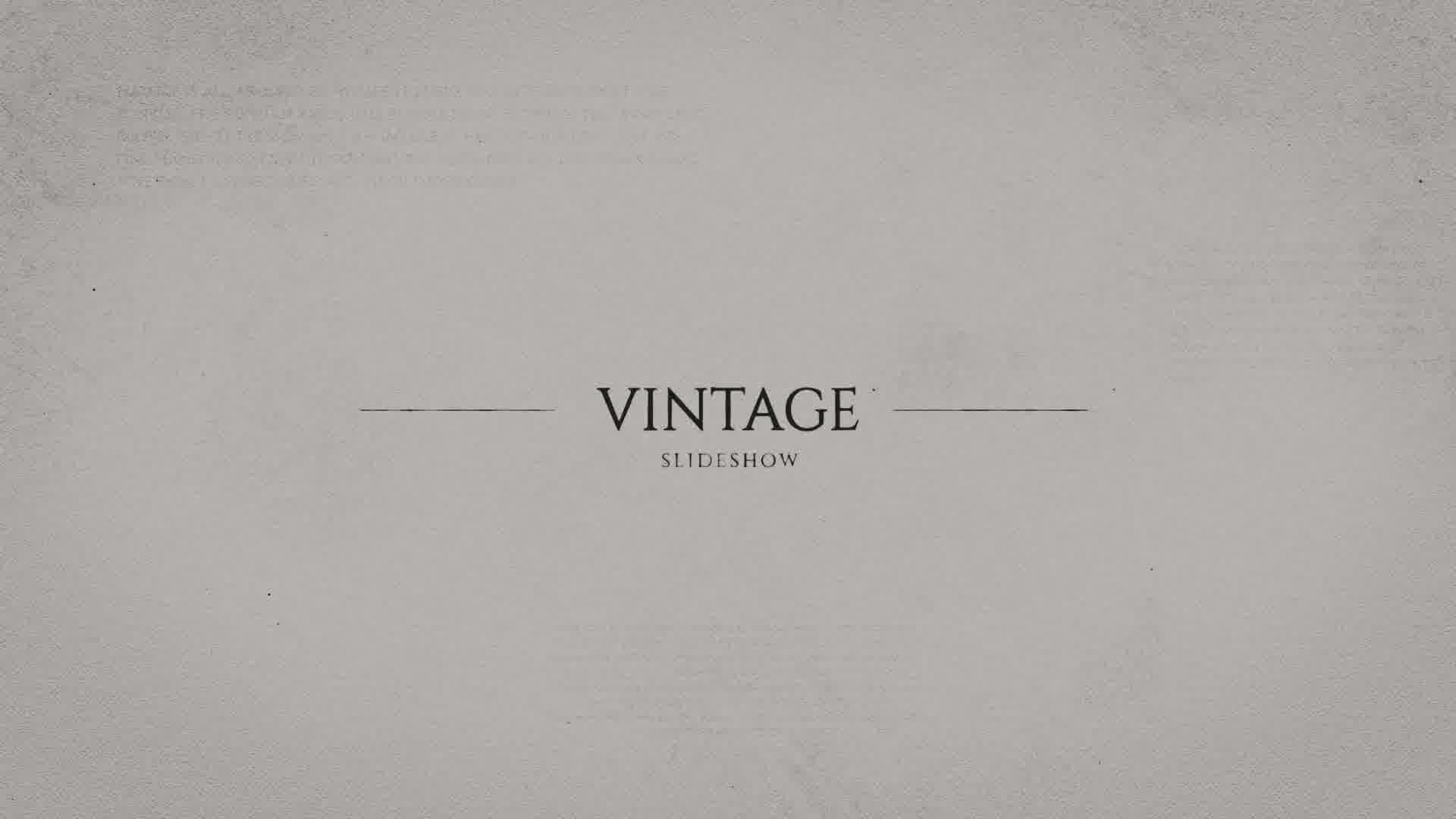 Vintage Photo Opener Videohive 22880925 After Effects Image 12