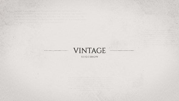 Vintage Photo Opener - Download 22880925 Videohive