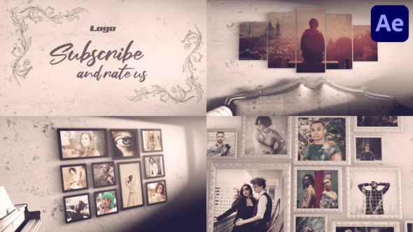 Vintage Photo Slides for After Effects - Videohive Download 55184831