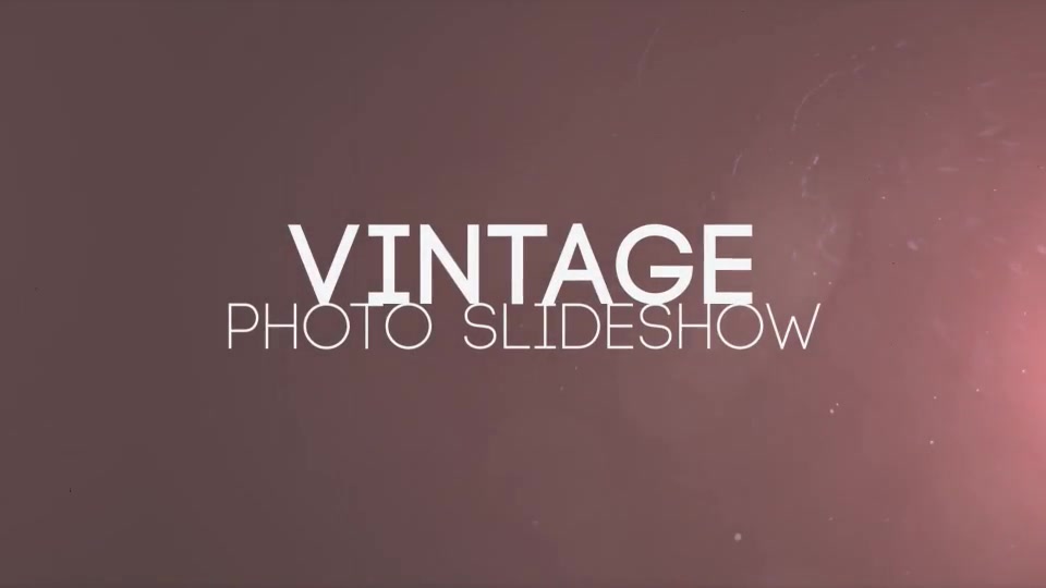 Vintage Photo Slideshow - Download Videohive 9330997