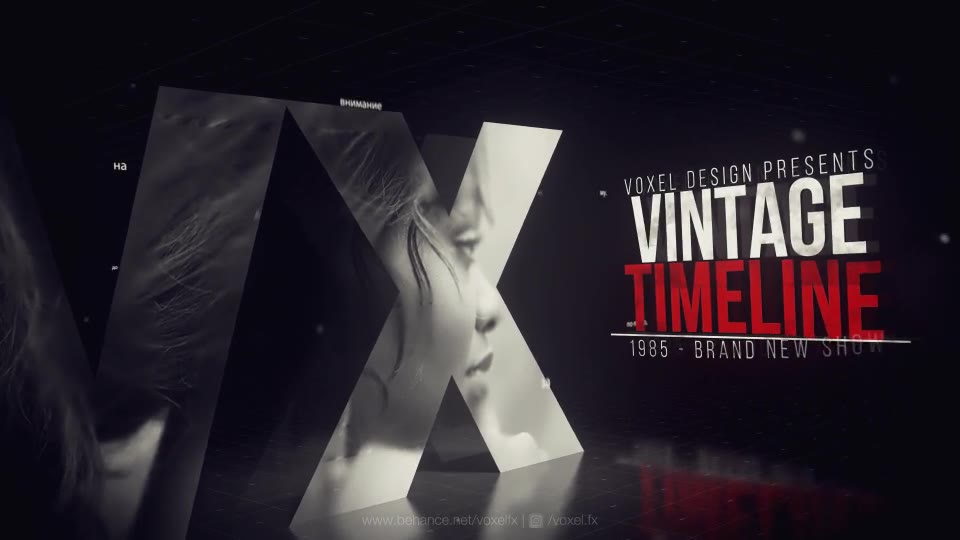Vintage Timeline Title - Download Videohive 22861082