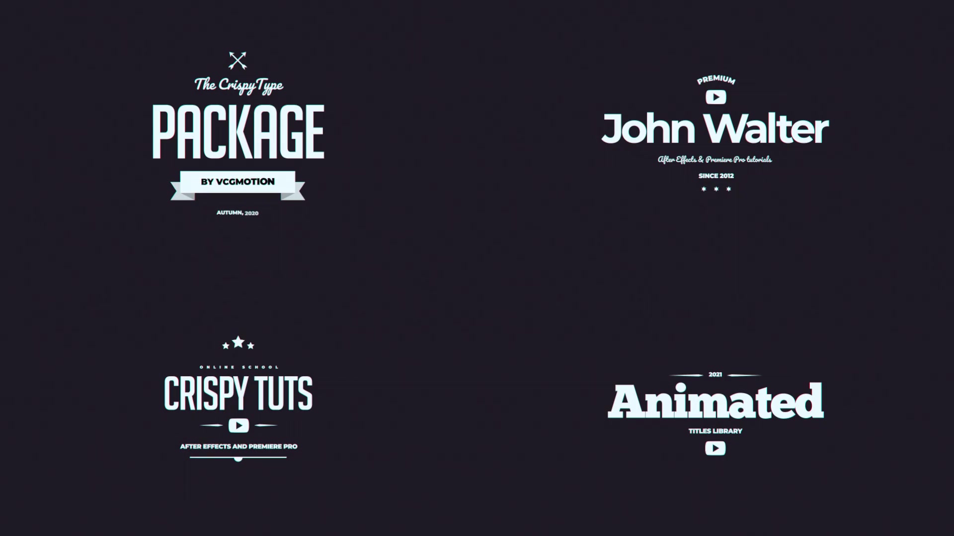 Vintage Titles Videohive 35889228 After Effects Image 4