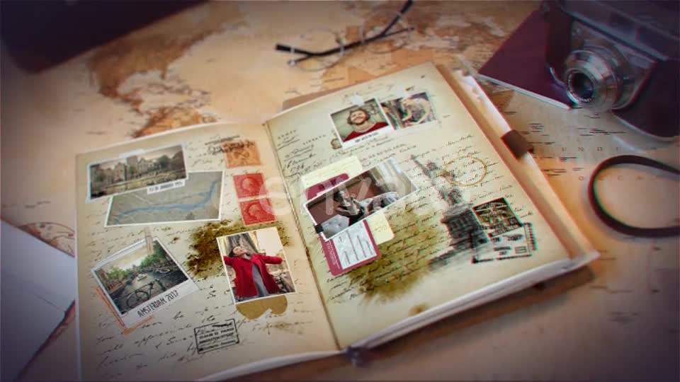 Vintage Travel Journal - Download Videohive 21663188