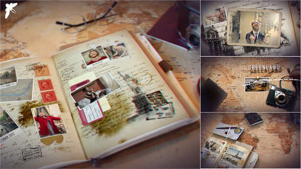 Vintage Travel Journal - Download Videohive 21663188