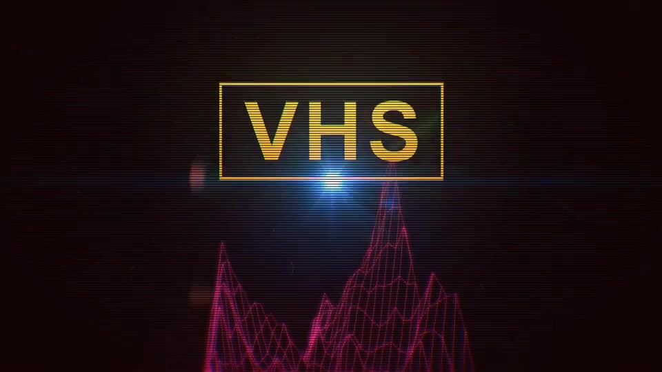Vintage VHS 80s Logo Reveal Videohive 20884837 After Effects Image 9