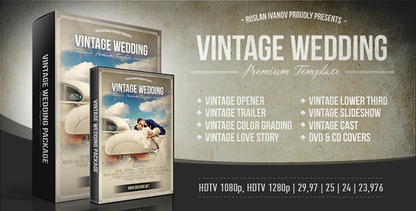 Vintage Wedding Package - Download Videohive 4891310