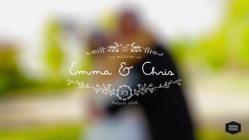 Vintage Wedding Titles - Download Videohive 14737269