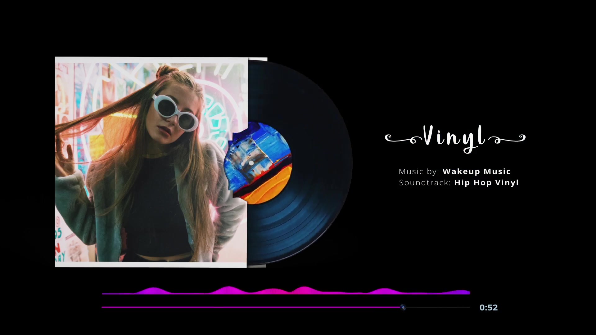 Vinyl Disc Music Visualizer Videohive 23292200 After Effects Image 11