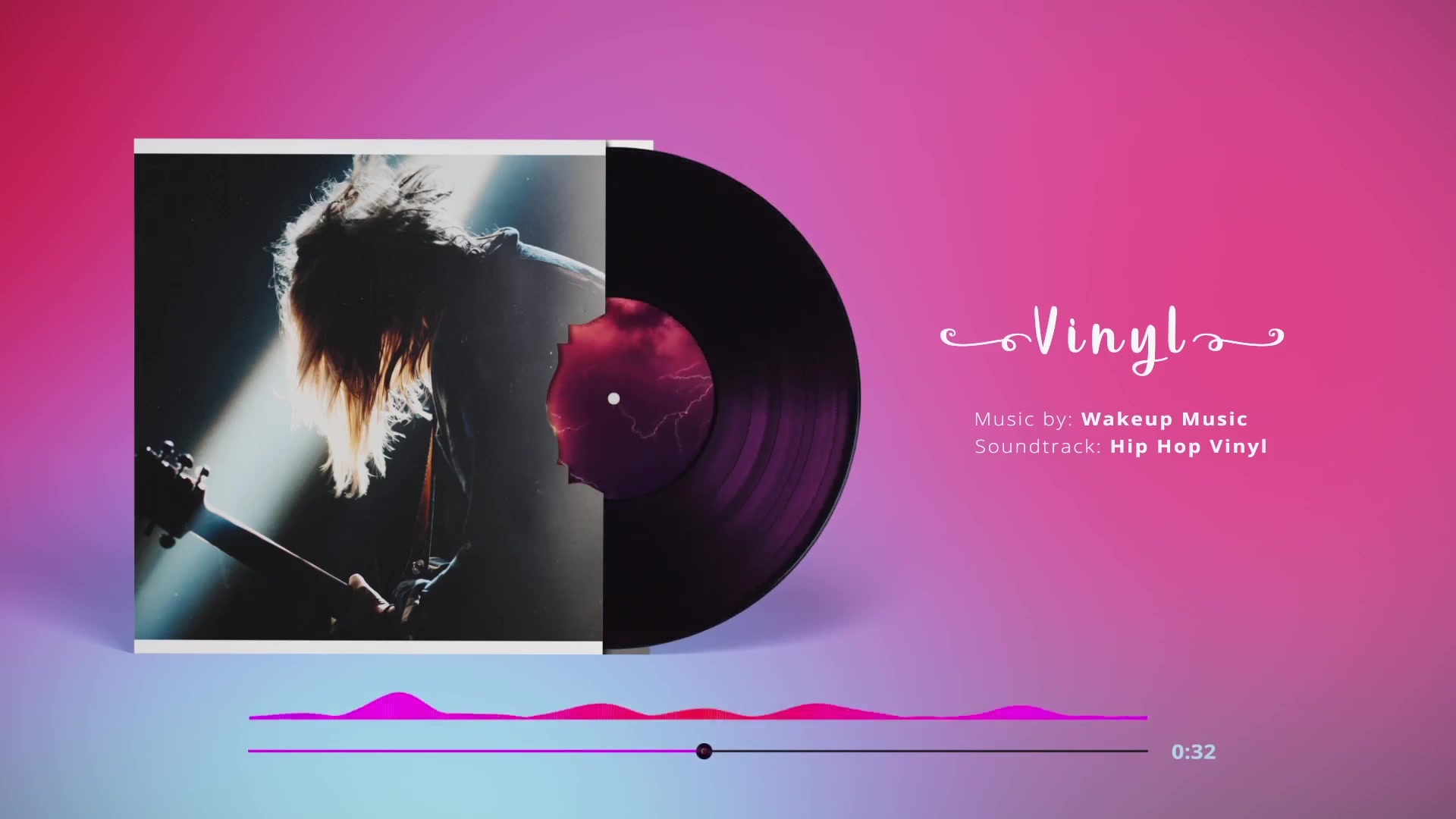 Vinyl Disc Music Visualizer Videohive 23292200 After Effects Image 7