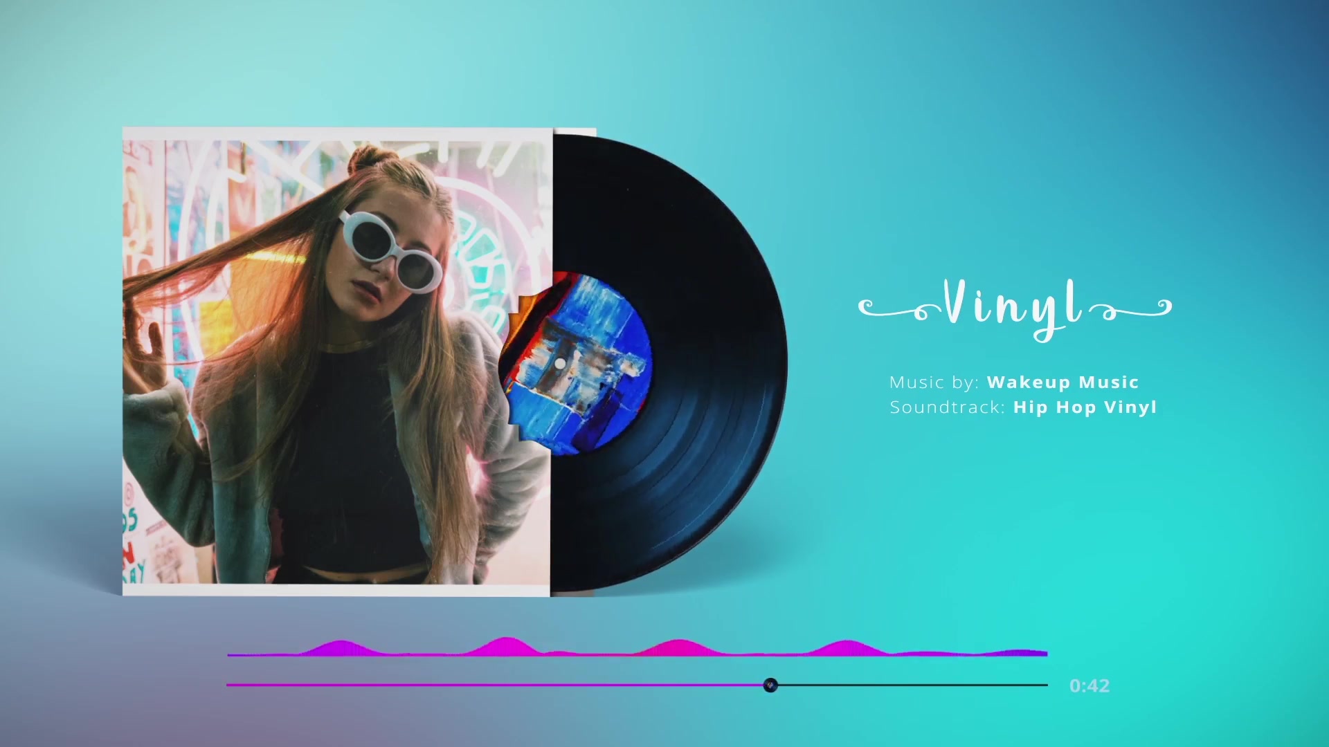 Vinyl Disc Music Visualizer Videohive 23292200 After Effects Image 9