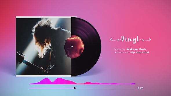 Vinyl Disc Music Visualizer - Download Videohive 23292200