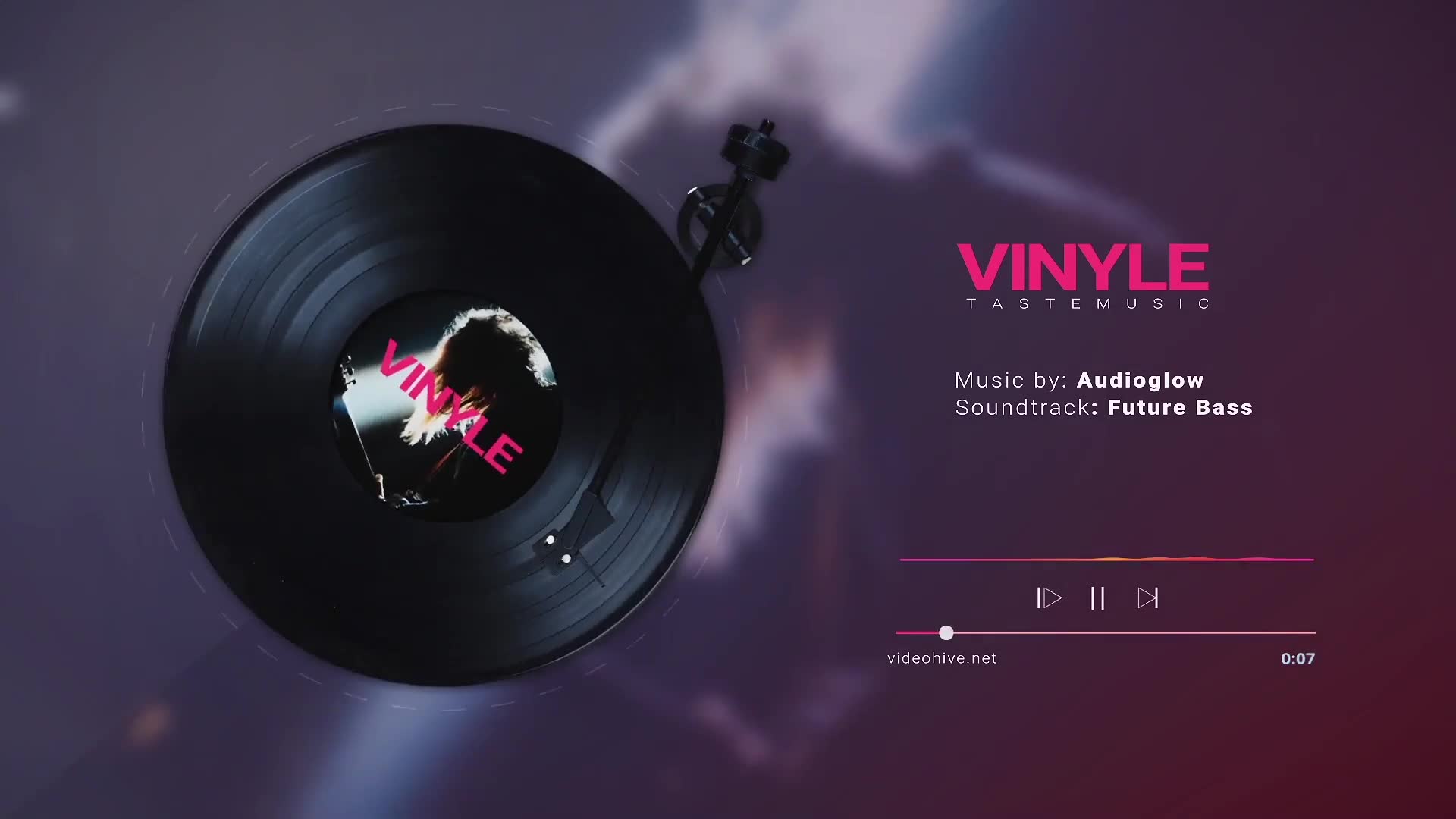 Vinyl Music Visualizer Videohive 24222638 After Effects Image 2
