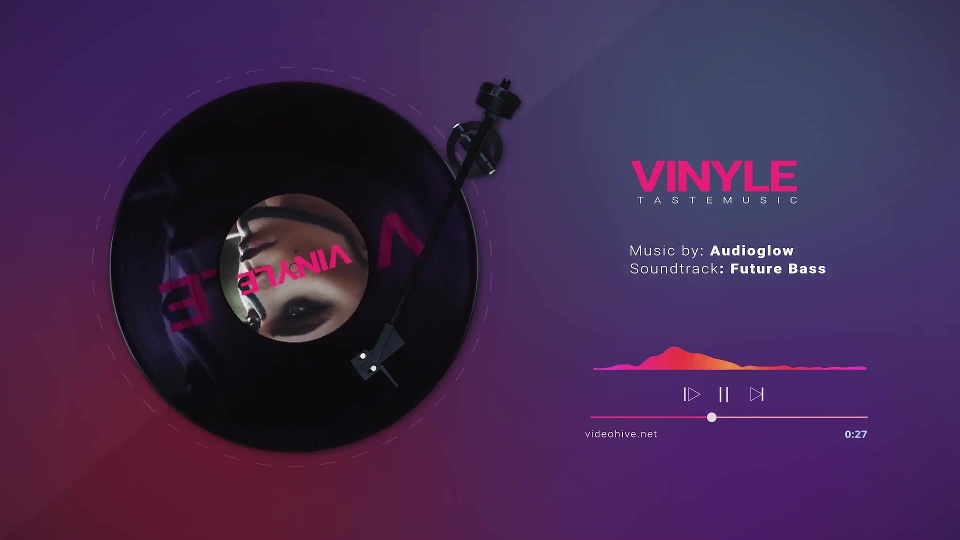 Vinyl Music Visualizer Videohive 24222638 After Effects Image 6