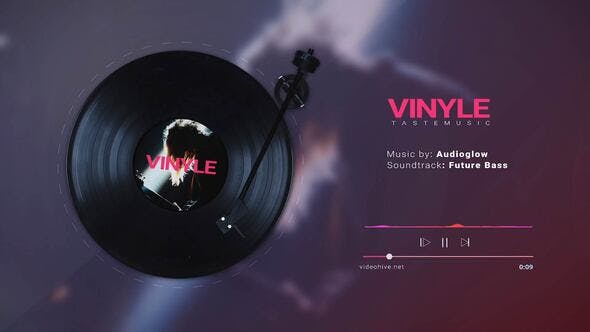 Vinyl Music Visualizer - Videohive Download 24222638