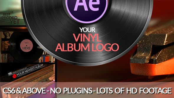 Vinyl Record Logo - 19727625 Download Videohive
