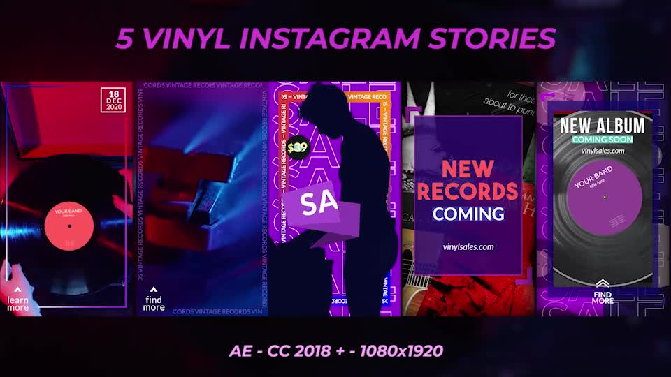 Vinyl Record Stories Videohive 29254792 After Effects Image 1